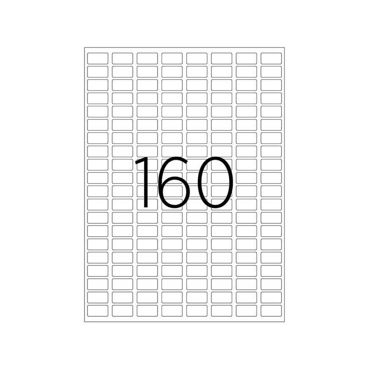 22 X 12 mm Lazer Etiket TKS-2280