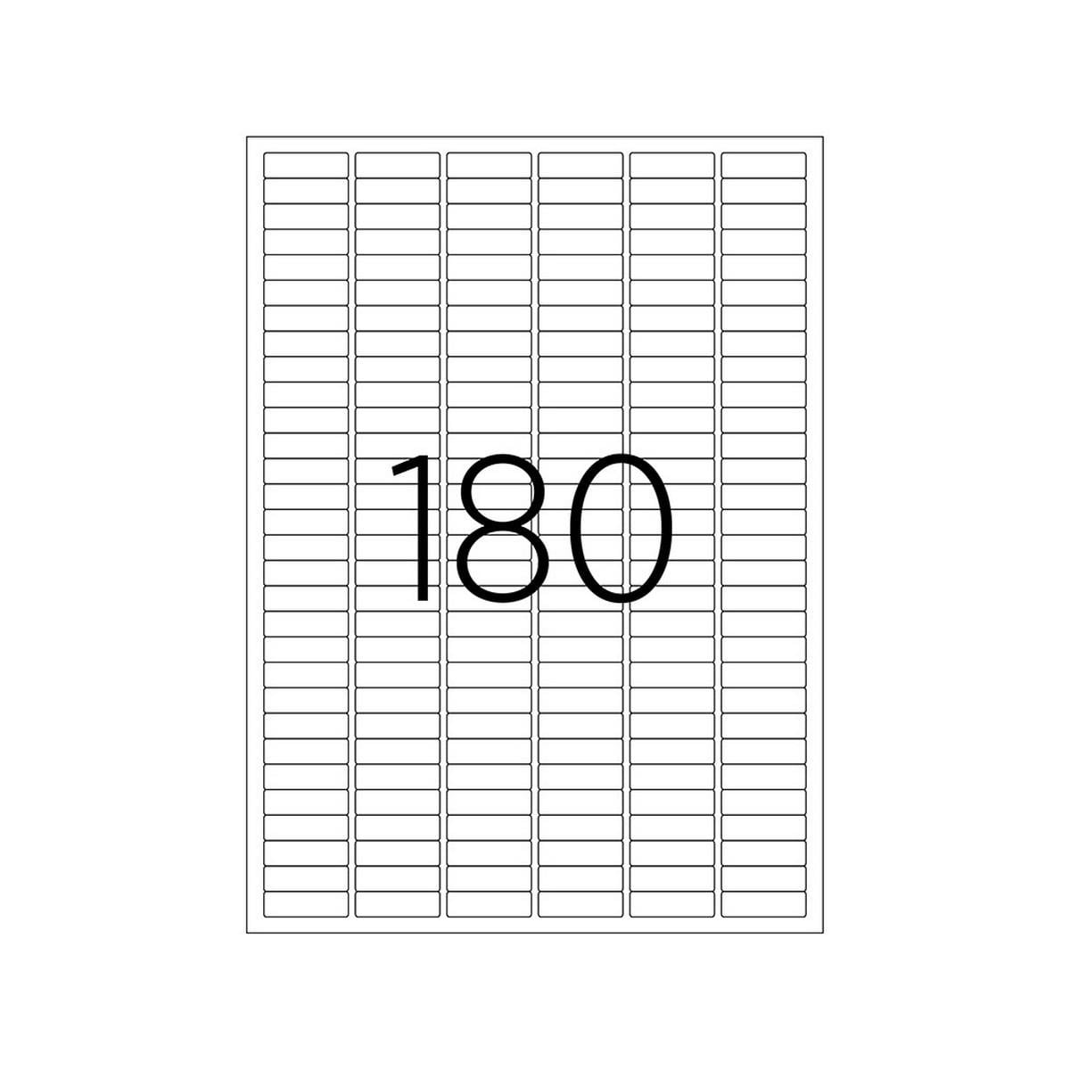 30 X 9 mm Lazer Etiket TKS-2060