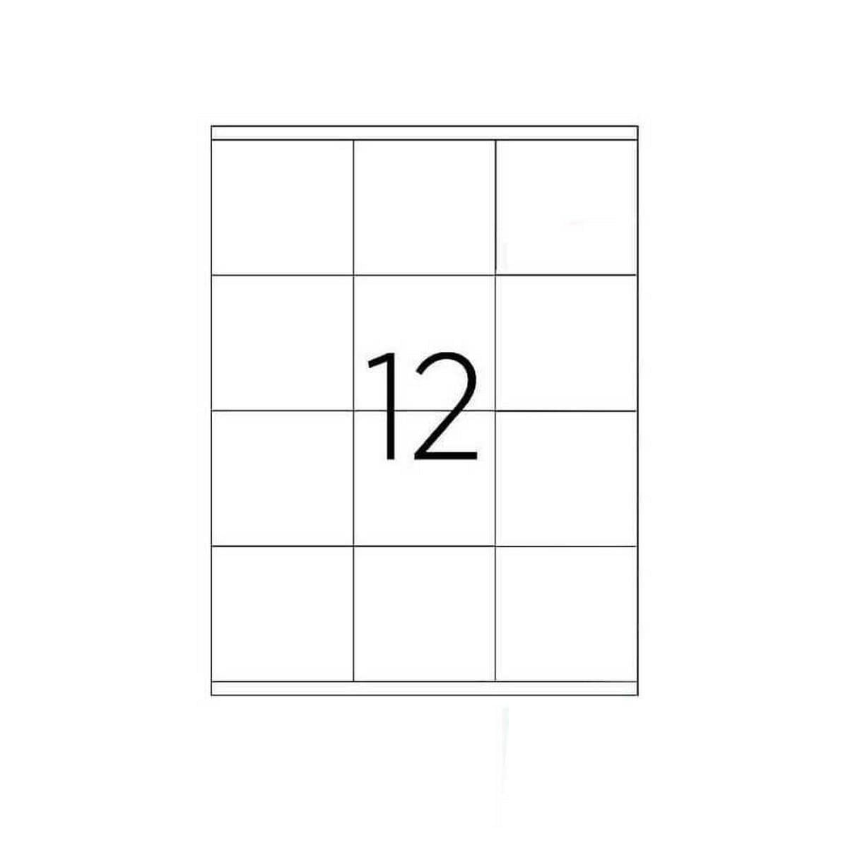 70 X 70 mm Lazer Etiket TKS-2312