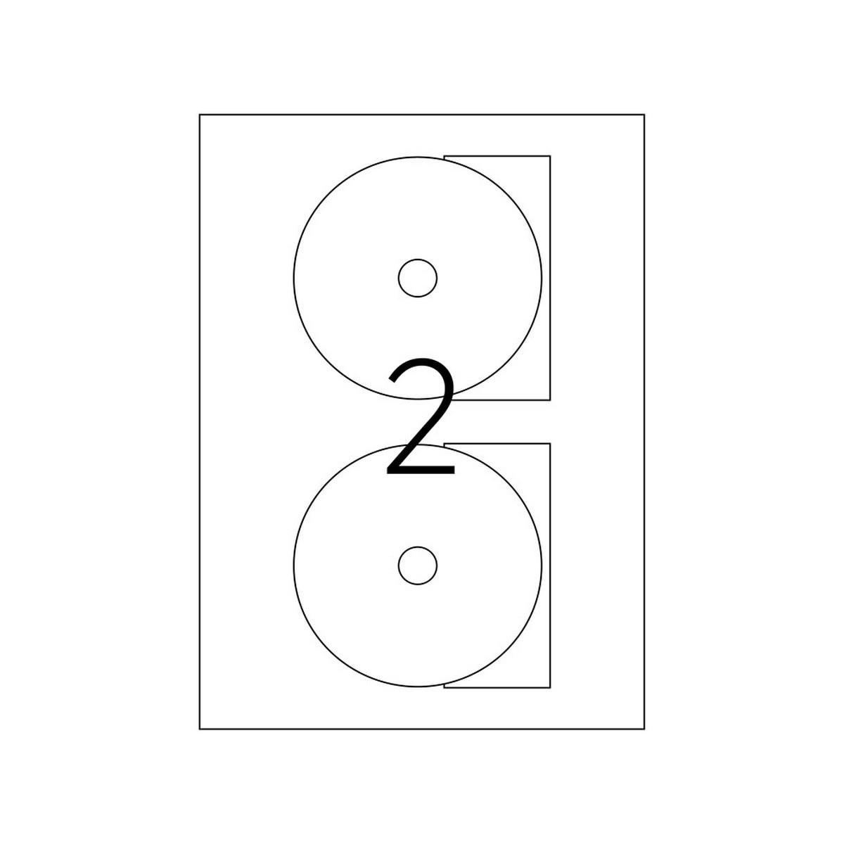 Cd- 117 mm Lazer Etiket TKS-3117