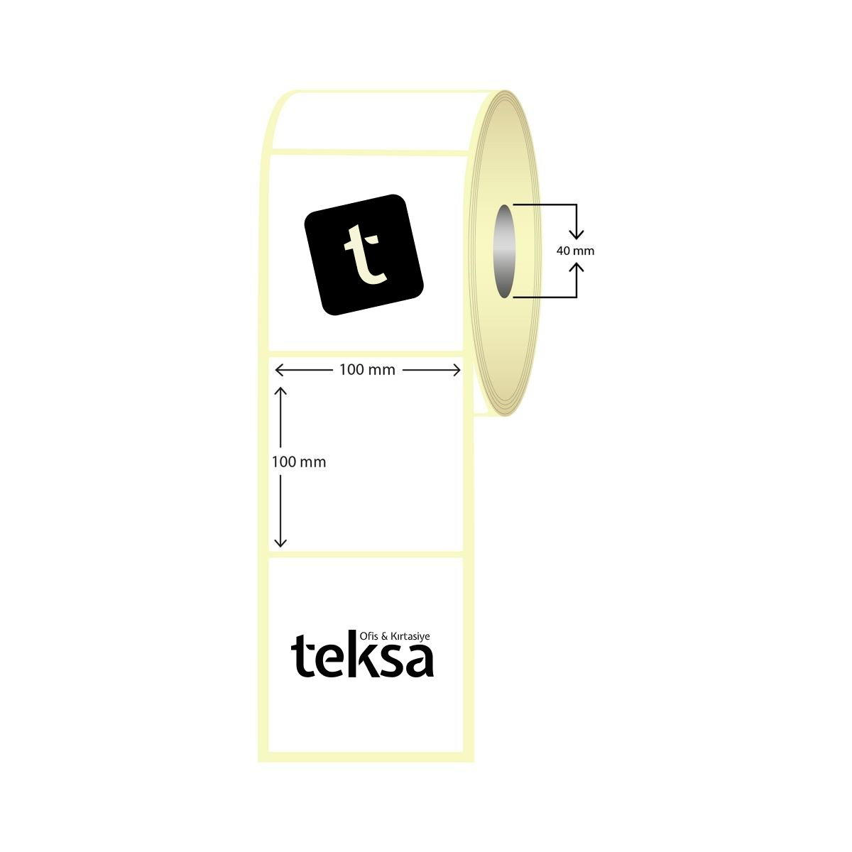 100X75 Termal Etiket ( 500 lü )
